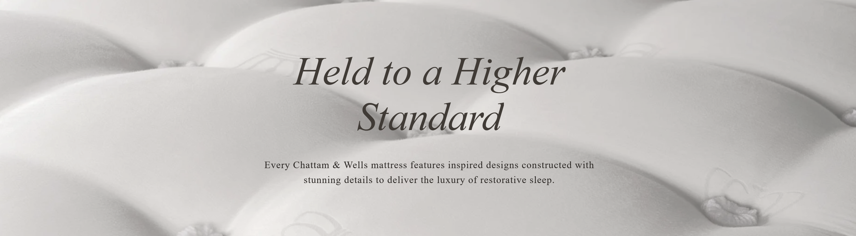 Chattam & Wells mattress detail